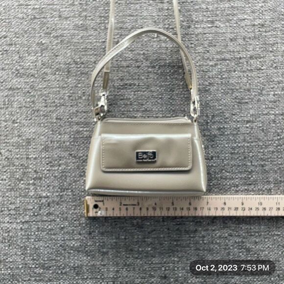 Beijo Mini Purse Metallic Convertible Shoulder Cross Body or Wallet - Picture 3 of 10